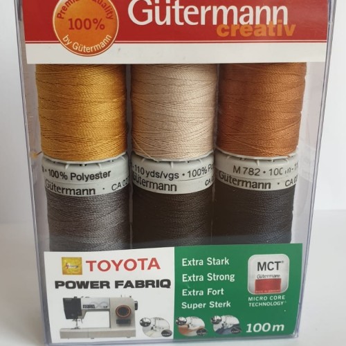 Thick Sewing thread set Gutermann 6 spools